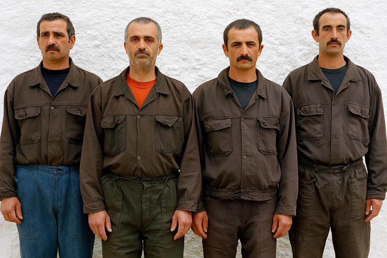 The crew arrives in May and works while the tree is in sap. Among the best-paid agricultural labour in the world, and the least replaceable.